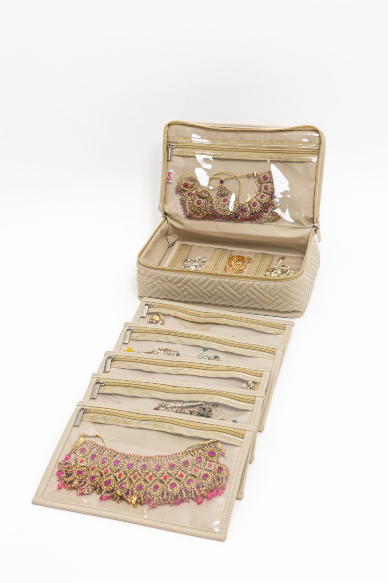 Jewelry Bag Organizer (7 Removable Jewelry Pouches) - Image 2