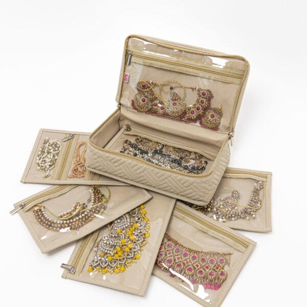Jewelry Bag Organizer (7 Removable Jewelry Pouches)