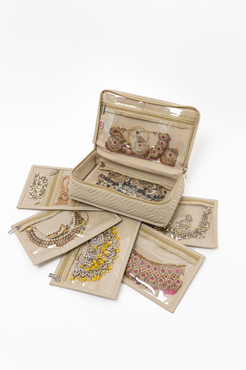 Jewelry Bag Organizer (7 Removable Jewelry Pouches)